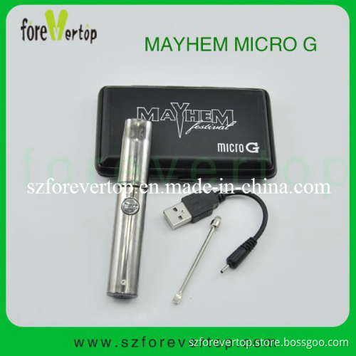 Accept Paypal New Product Pen Style Hookah Micro G Wax Vaporizer Mayhem on Alibaba China